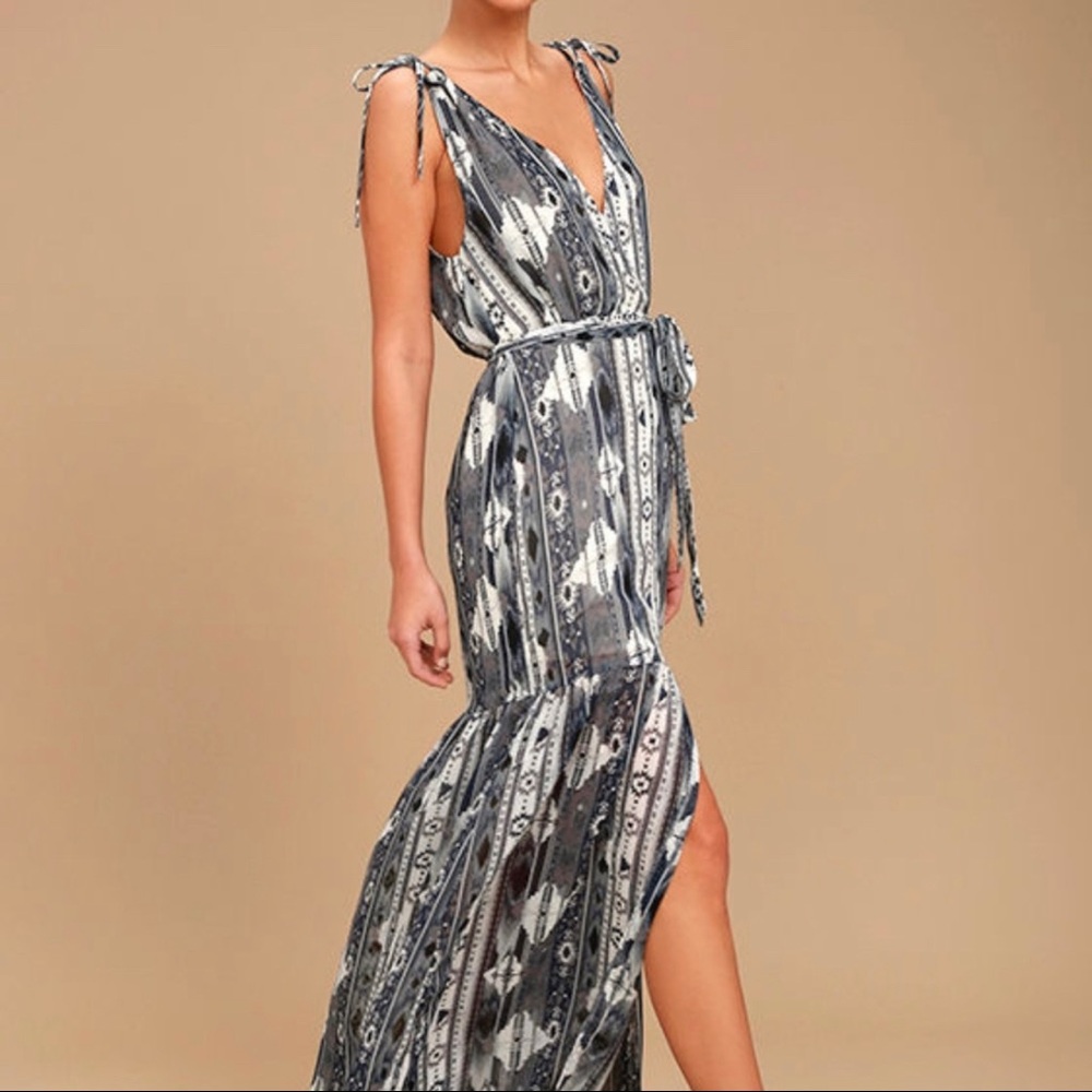 NWT - Lulus Mystical Moment Maxi Dress